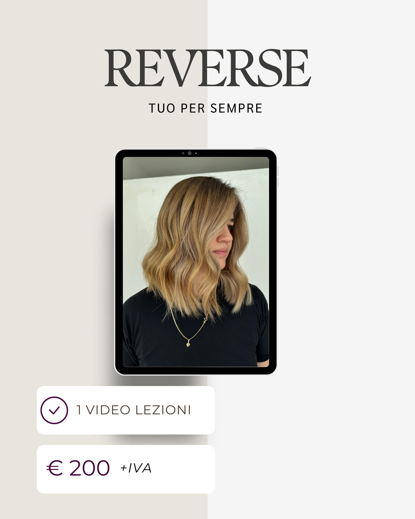 REVERSE BALAYAGE