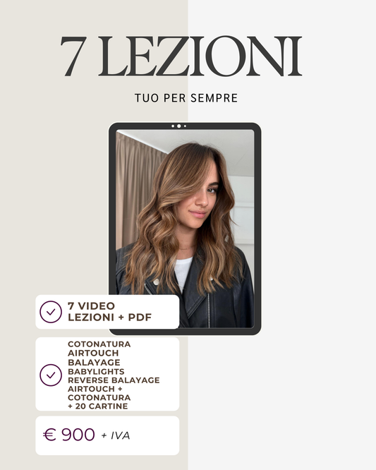 4 SHADES 7  VIDEO LEZIONI + PDF + BONUS LETTURA TESTA