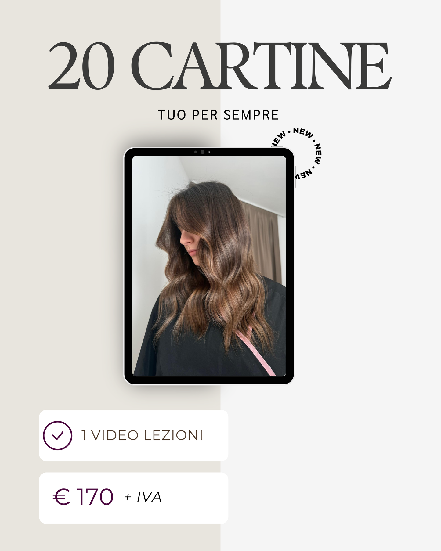 POSIZIONAMENTO  20 CARTINE